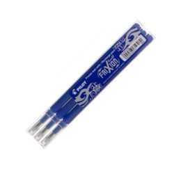 RECAMBIO BOLIGRAFO PILOT FRIXION BALL AZUL PACK 3