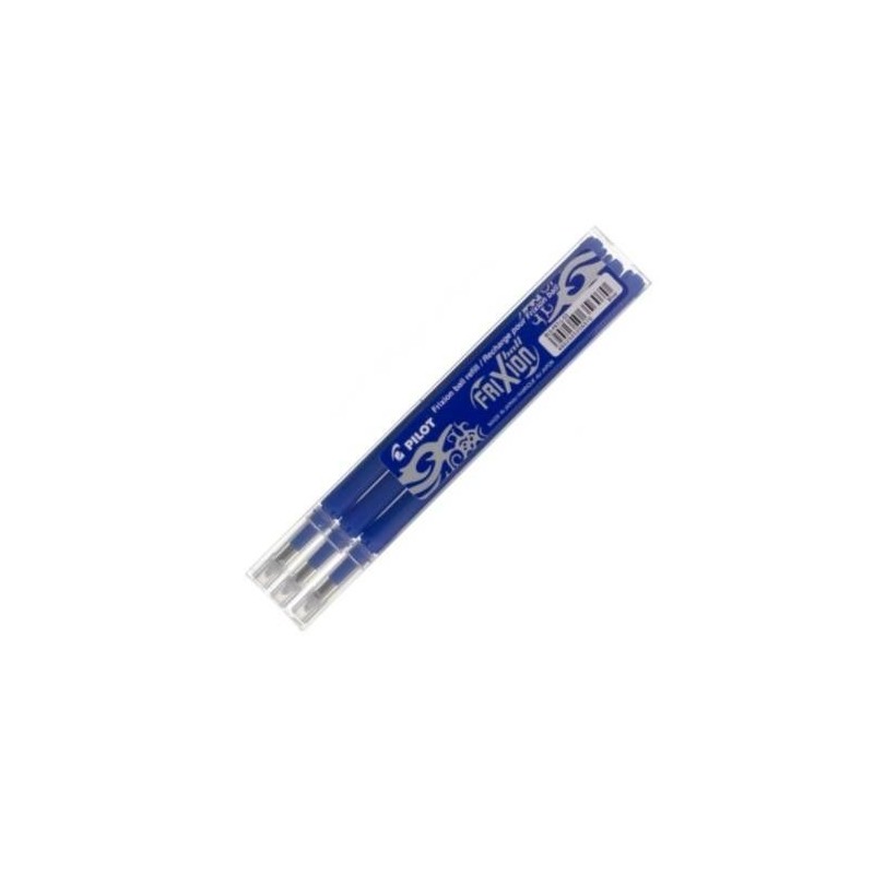 RECAMBIO BOLIGRAFO PILOT FRIXION BALL AZUL PACK 3