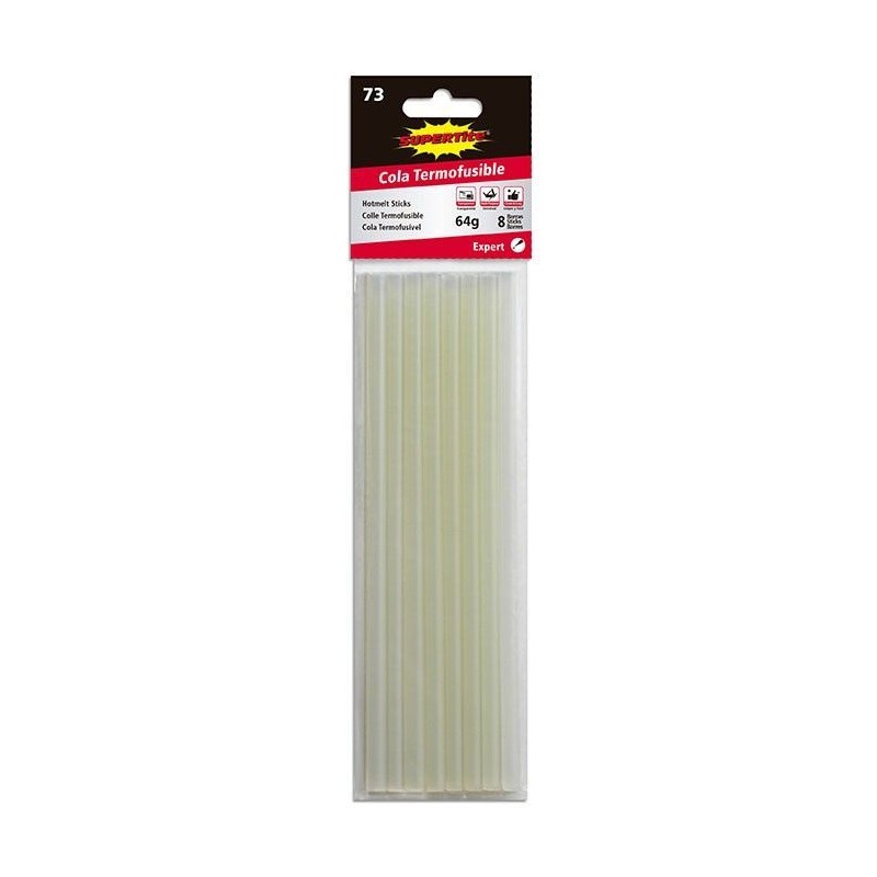 PACK 65 PC BARRA DE PEGAMENTO CALIENTE 7MM X 200MM. BARRAS PEGAMENTO  TERMOFUSIBLE TRANSPARENTE 7x200mm PALOS PARA BRICOLAJE Y MANUALIDADES.  RECAMBIO IDEAL PARA SU PISTOLA DE BARRA DE SILICONA : : Bricolaje