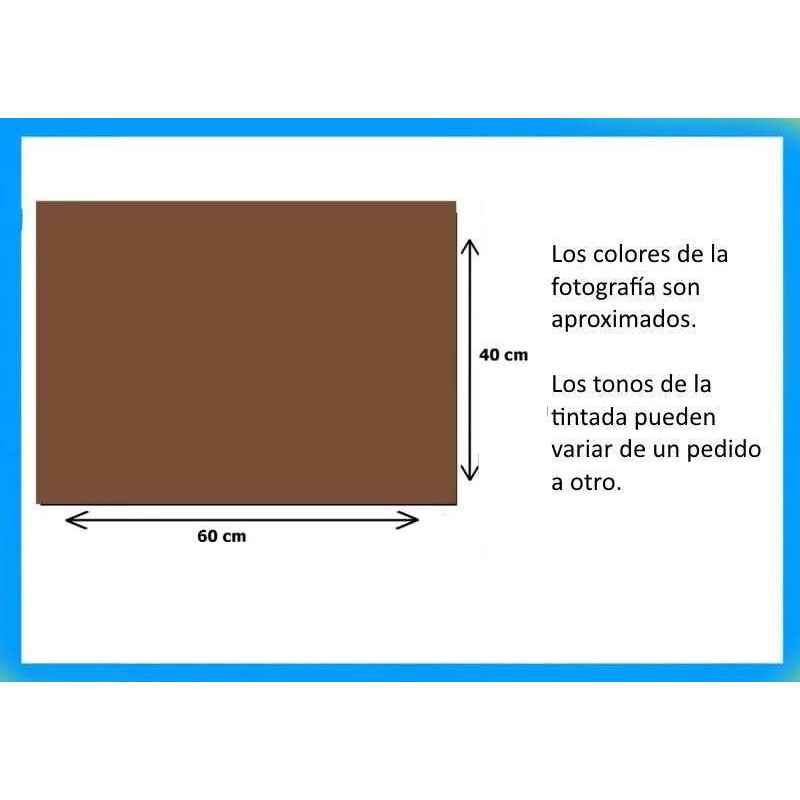 GOMA EVA 40X60CM  MARRON CLARO