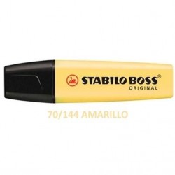 FLUORESCENTE STABILO  PASTEL AMARILLO