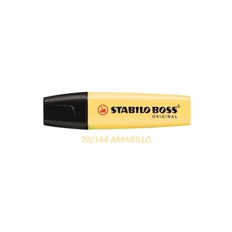 FLUORESCENTE STABILO  PASTEL AMARILLO