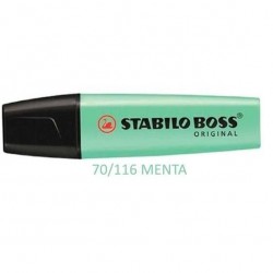 FLUORESCENTE STABILO  PASTEL MENTA