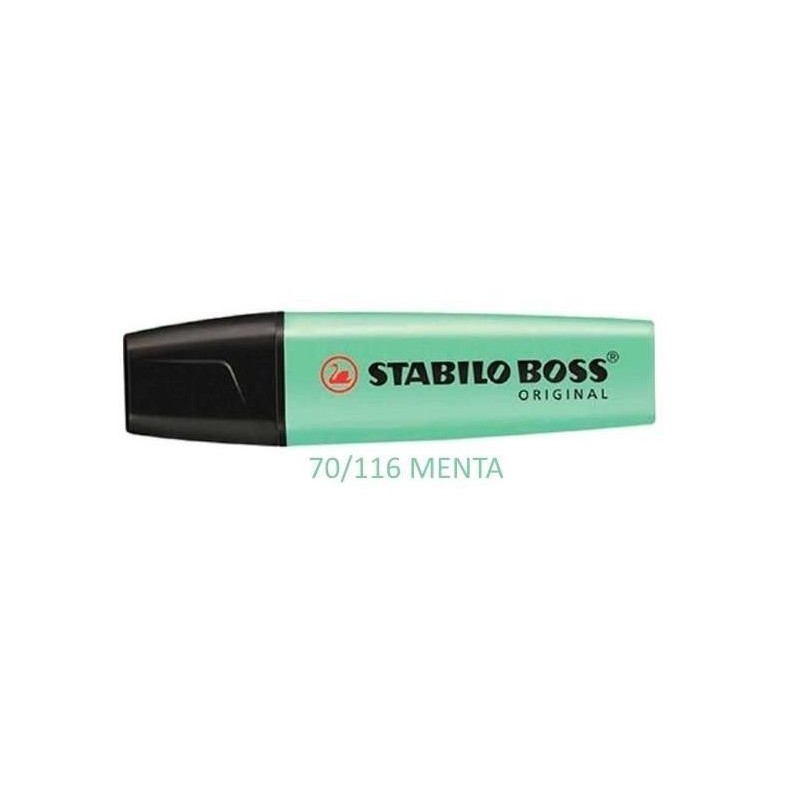 FLUORESCENTE STABILO  PASTEL MENTA