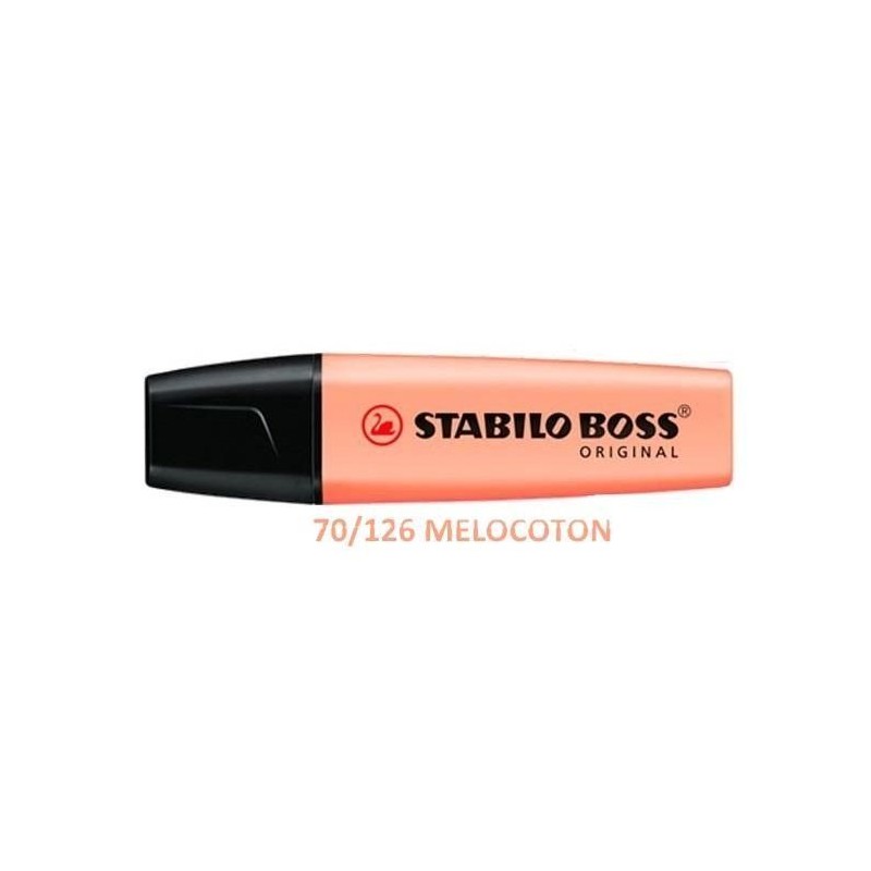 FLUORESCENTE STABILO  PASTEL MELOCOTON