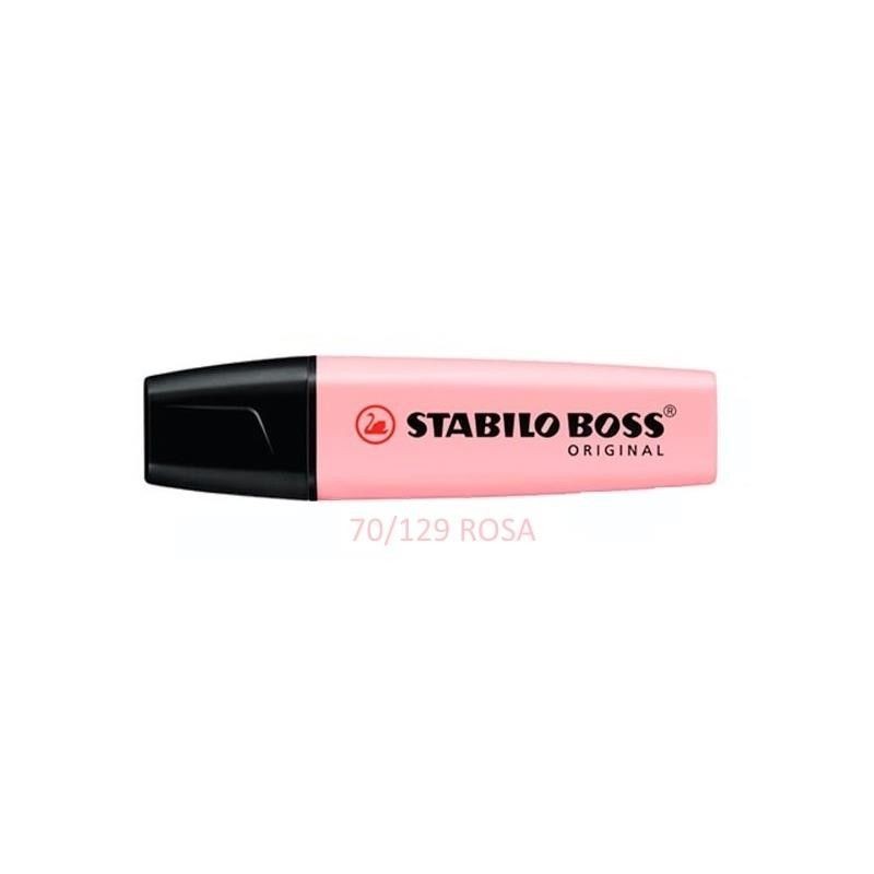 FLUORESCENTE STABILO  PASTEL ROSA