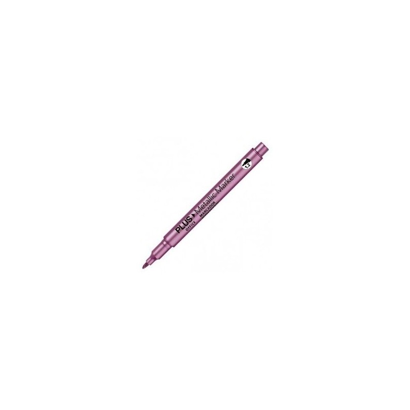 ROTULADOR PERMANENTE PLUS 1.2mm METALICO PURPURA