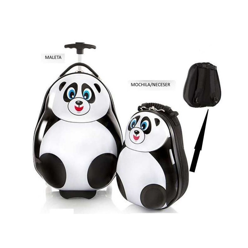 MALETA + NECESER PANDA 