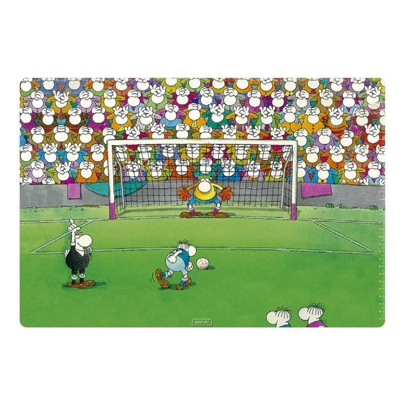 VADE SOBREMESA 50X35CM MORDILLO FUTBOL