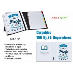 CARPETA BLOC 4 ANILLAS ERES...