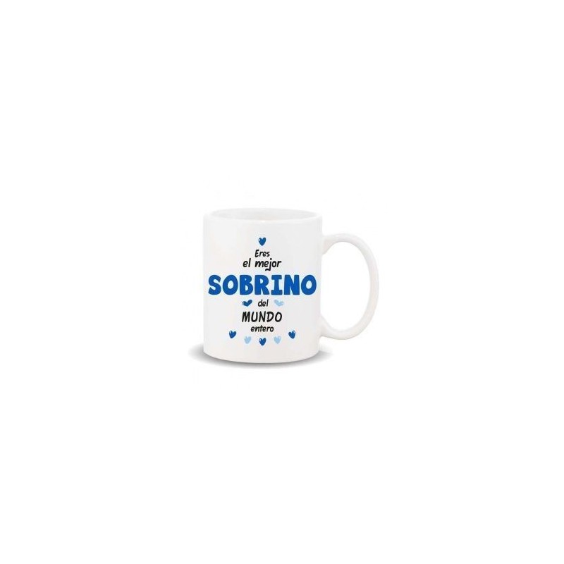 TAZA CERAMICA ERES EL MEJOR SOBRINO DEL MUNDO